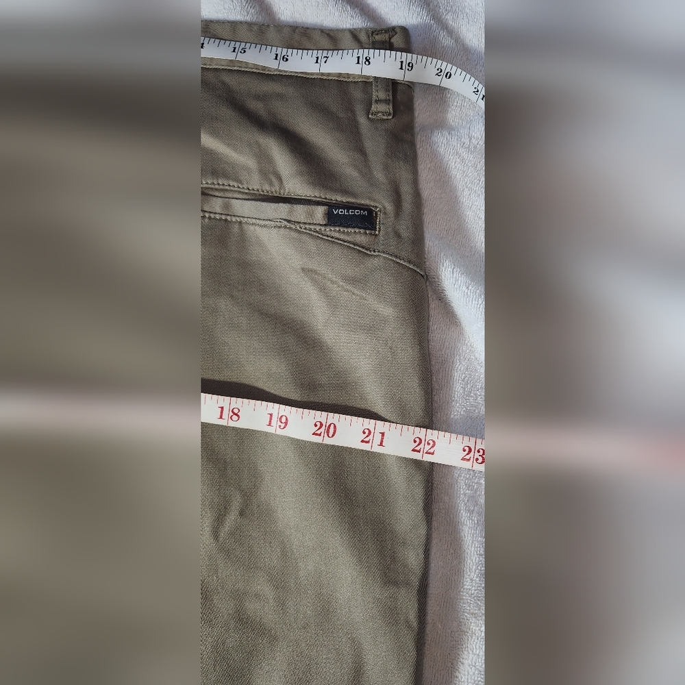 Volcom Mens Khaki size 36 - Picture 6 of 7